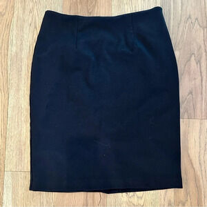 Chicos Black Pencil Skirt‎ Size 1 (medium/8)